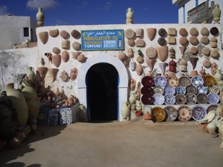 Guellala est la ville de la poterie artisanale