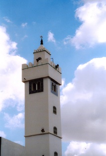 petit minaret à Kairouan