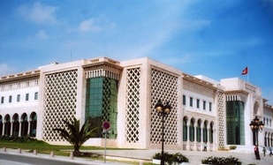 Architecture orientale mairie de Tunis