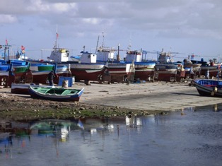 Port de pche  Ajim